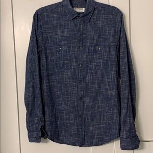 Express Button-Front Face Shirt